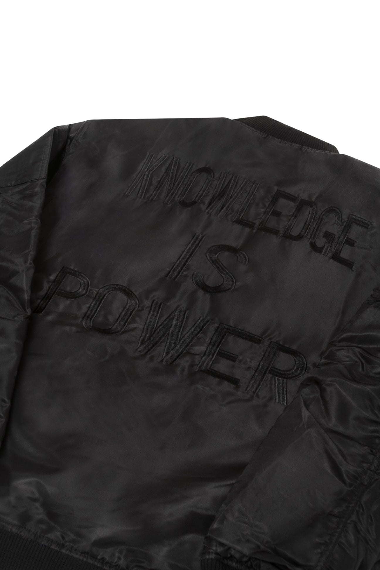 Knowledge Is Power Bomber Jacket