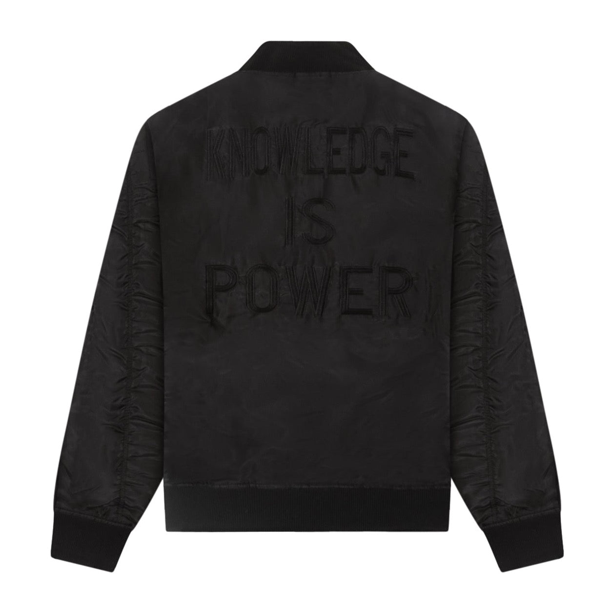 Knowledge Is Power Bomber Jacket